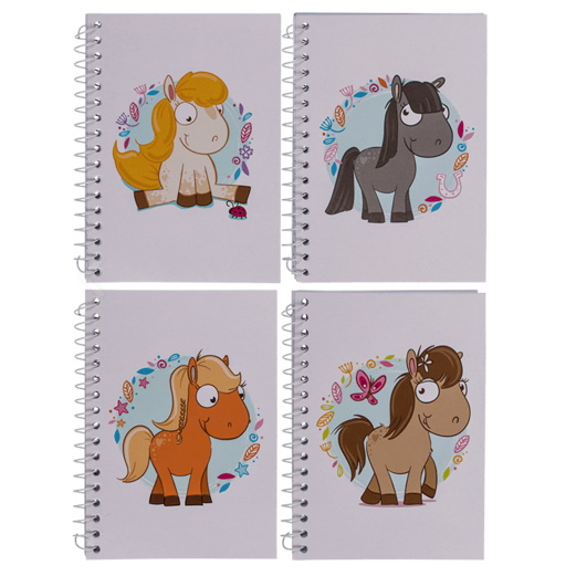 Skøn pony notesbog