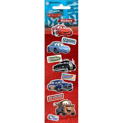 Disney Cars klistermærker 2